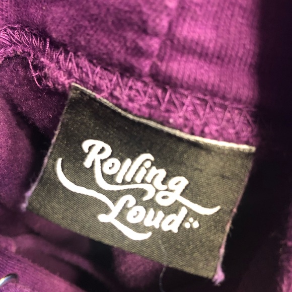 Rolling loud Big Movie Purple Hoodie - Picture 2 of 3